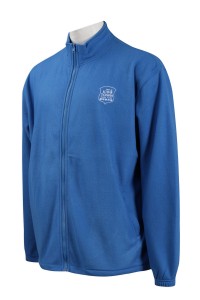 J799 Design Blue Fleece Jacket